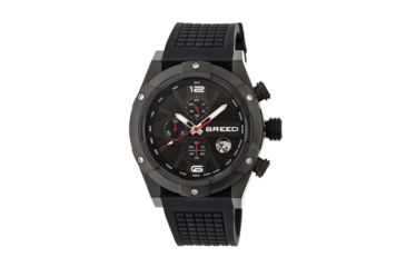 Image of Breed Saturn Collection Mens Sport Watch, Black BRD6606