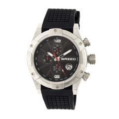 Image of Breed Saturn Collection Mens Sport Watch, Black Dial, Black BRD6602