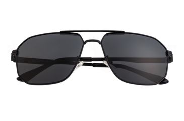 Image of Breed Sunglasses Norma Polarized Sunglasses - Men's, Black/Black, One Size, BSG064BK