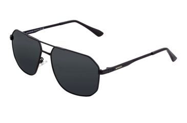 Image of Breed Sunglasses Norma Polarized Sunglasses - Men's, Black/Black, One Size, BSG064BK