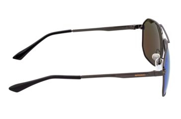 Image of Breed Sunglasses Norma Polarized Sunglasses - Men's, Gunmetal/Blue, One Size, BSG064BL