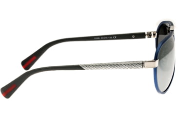 Image of Breed Titanium Polarized Sunglasses, Blue/Black, BSG028BL, Blue/Black, One Size, BSG028BL