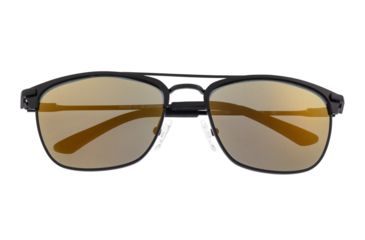 Image of Breed Zodiac Sunglasses, Black Titanium Frame, Bronze Polarized Lens, Black/Bronze, One Size, BSG053BK
