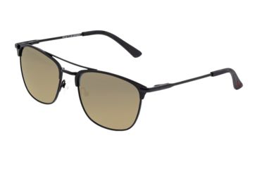 Image of Breed Zodiac Sunglasses, Black Titanium Frame, Bronze Polarized Lens, Black/Bronze, One Size, BSG053BK