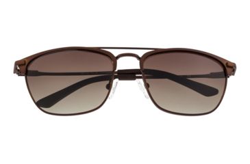 Image of Breed Zodiac Sunglasses, Brown Titanium Frame, Brown Polarized Lens, Brown/Brown, One Size, BSG053BN