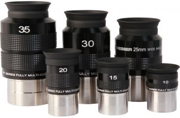 Image of Bresser 70 degree 6pc Eyepiece Set BR-EP70SET-00