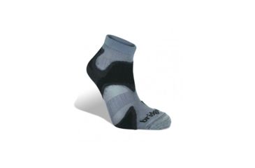 Image of Bridgedale Men's Speed Demon Socks, Gunmetal/Black, Extra Large B612181-863-XL