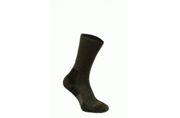 Image of Bridgedale Men's Woolfusion Trail Socks, Dark Green, Extra Large B610152-014-XL