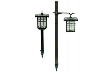 Image of Brinkmann Outdoors Solar Crossbar Light, 4 Pack 822-0812-4