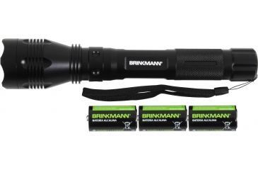 Image of Brinkmann Outdoors ArmorMax 3C LED 375 Lumens Tactical Flashlight, Black 809-8523-0