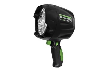 Image of Brinkmann Outdoors Q-Beam 682 Lumen Lithium Rechargeable Spotlight, Black, 3 White CREE XPG-2 LEDs, Red LEDs Night Vis 800-5002-0