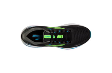 Image of Brooks Adrenaline GTS 23 Running Shoes - Mens, Black/Hawaiian Ocean/Green, 12.5 Medium, 1103911D006.125