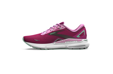 Image of Brooks Adrenaline GTS 23 Running Shoes - Womens, Pink/Festival Fuchsia/Black, 6 Narrow, 1203811B639.060