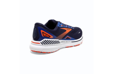Image of Brooks Adrenaline GTS 23 Trail Runnung Shoes - Mens, Peacoat/Orange/Surf the Web, 12.5, 1103911D438.125
