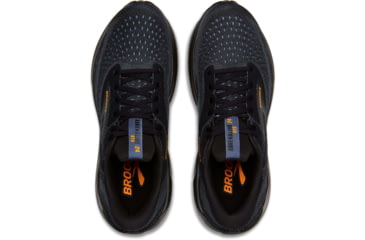 Image of Brooks Adrenaline GTS 24 Road Running Shoes - Mens, Black/Country Blue/Orange, 11.5 US/Medium, 1104371D076.115