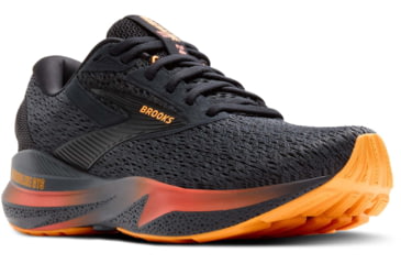 Image of Brooks Adrenaline GTS 24 Road Running Shoes - Mens, Black/Ebony/Burnt Sienna, 10.0 US/Medium, 1104371D066.100