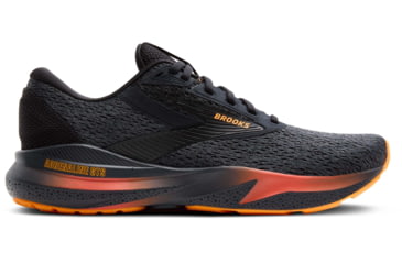 Image of Brooks Adrenaline GTS 24 Road Running Shoes - Mens, Black/Ebony/Burnt Sienna, 10.0 US/Medium, 1104371D066.100
