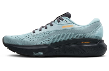 Image of Brooks Adrenaline GTS 24 Road Running Shoes - Mens, Winter Sky/Ebony/Orange, 11.0 US/Medium, 1104371D416.110