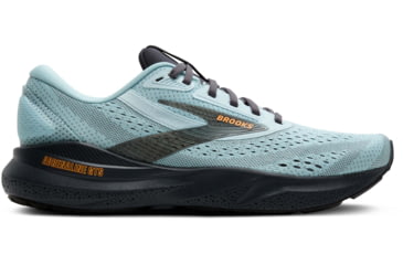 Image of Brooks Adrenaline GTS 24 Road Running Shoes - Mens, Winter Sky/Ebony/Orange, 11.0 US/Medium, 1104371D416.110