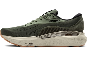 Image of Brooks Adrenaline GTS 24 Running Shoes - Mens, Thyme/Black/Pelican, 9 US, 1104371D302.090