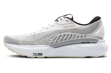 Image of Brooks Adrenaline GTS 24 Running Shoes - Mens, White/Black/Pelican, 9 US, 1104371D126.090