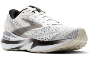 Image of Brooks Adrenaline GTS 24 Running Shoes - Mens, White/Black/Pelican, 9 US, 1104371D126.090
