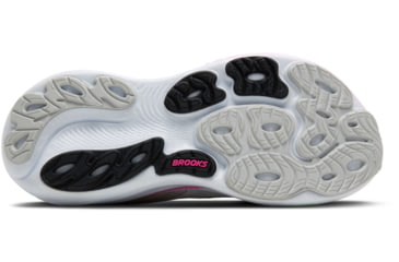 Image of Brooks Adrenaline GTS 25 Road Running Shoes - Womens, Oyster/Pink/Green, 7.5, 1B, 1204431B053.075