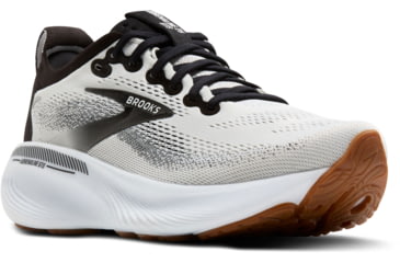 Image of Brooks Adrenaline GTS 25 Road Running Shoes - Womens, White/Black/White, 8, 1B, 1204431B189.080