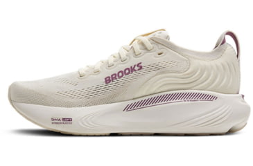Image of Brooks Adrenaline GTS 25 - Womens Road Running Shoes, Coconut/Argyle, 10 US, 1204431B128.100