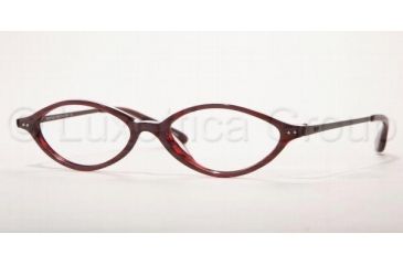 Image of Brooks Brothers BB699 Eyeglasses Styles 48 mm Lense Diameter / Red Marble Frame w/Non-Rx Lenses