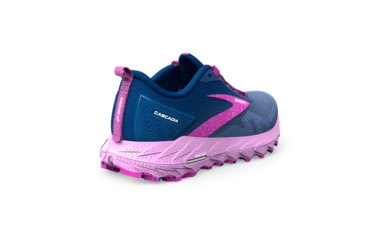 Image of Brooks Cascadia 17 Running Shoes - Womens, Navy/Purple/Violet, 6.5 Narrow, 1203921B449.065