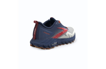 Image of Brooks Cascadia 17 Running Shoes - Womens, White/Navy/Bittersweet, 7.0, 1203921B157.070