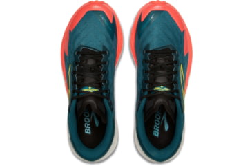 Image of Brooks Catamount 4 Trailrunning Shoes - Mens, Legion Blue/Celestial/Flame, 10.0 US/Medium, 1104411D407.100