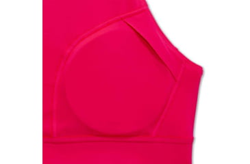 Image of Brooks Drive 3 Pocket Run Bra - Womens, Hyper Pink, 30AB, 350080620.030AB