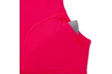 Image of Brooks Drive 3 Pocket Run Bra - Womens, Hyper Pink, 30AB, 350080620.030AB