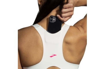 Image of Brooks Drive 3 Pocket Run Bra - Womens, Mint Mix, 34AB, 350080357.034AB