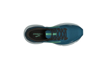 Image of Brooks Ghost 15 Running Shoes - Mens, Moroccan Blue/Black/Spring Bud, 12.5 Medium, 1103931D462.125