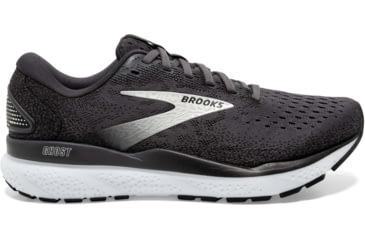 Image of Brooks Ghost 16 Road Running Shoes - Womens, Black/Grey/White, 6.5 US/Medium, 1204071B090.065