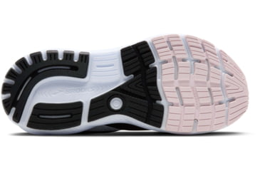 Image of Brooks Ghost 16 Road Running Shoes - Womens, Black/White/Orchid Ice, 6.0 US/Medium, 1204071B077.060