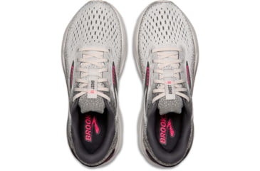 Image of Brooks Ghost 16 Road Running Shoes - Womens, Grey/Gargoyle/Pink, 6.0 US/Medium, 1204071B006.060