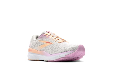 Image of Brooks Ghost 16 Road Running Shoes - Womens, White/Grey/Orchid, 8, 1204071B186.080