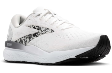Image of Brooks Ghost 16 Road Running Shoes - Womens, White/Oyster/Lava, 7.0 US/Medium, 1204071B147.070