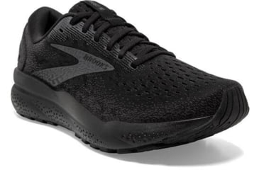 Image of Brooks Ghost 16 Running Shoes - Womens, Black/Black/Ebony, 7.0, 1204071B020.070