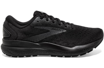 Image of Brooks Ghost 16 Running Shoes - Womens, Black/Black/Ebony, 7.0, 1204071B020.070