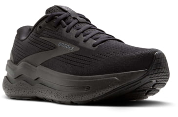 Image of Brooks Ghost Max 2 Road Running Shoes - Mens, Black/Black/Ebony, 12.0 US/Medium, 1104311D020.120