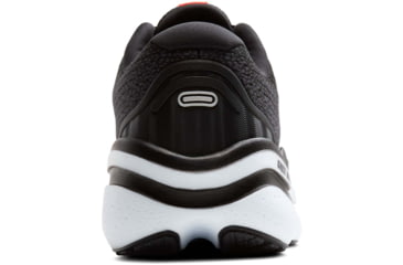 Image of Brooks Ghost Max 2 Road Running Shoes - Mens, Black/White/Fiery Red, 9.0 US/Medium, 1104311D027.090