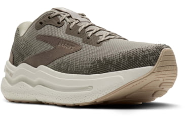 Image of Brooks Ghost Max 2 Road Running Shoes - Mens, London Fog/Falcon/Coconut, 9.0 US/Medium, 1104311D240.090