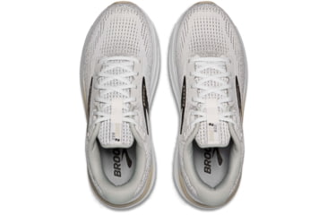 Image of Brooks Ghost Max 2 Road Running Shoes - Mens, White/Pelican/Oyster, 9.0 US/Medium, 1104311D125.090
