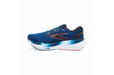 Image of Brooks Glycerin 21 Running Shoes - Mens, Blue Opal/Black/Nasturtium, 12.0, 1104191D474.120