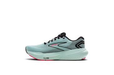 Image of Brooks Glycerin 21 Running Shoes - Womens, Cloud/Black/Pink, 8, 1204081B410.080